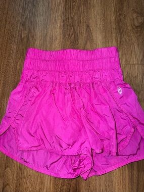 Free People Movement The Way Home Shorts in Magenta Pink Size Small
